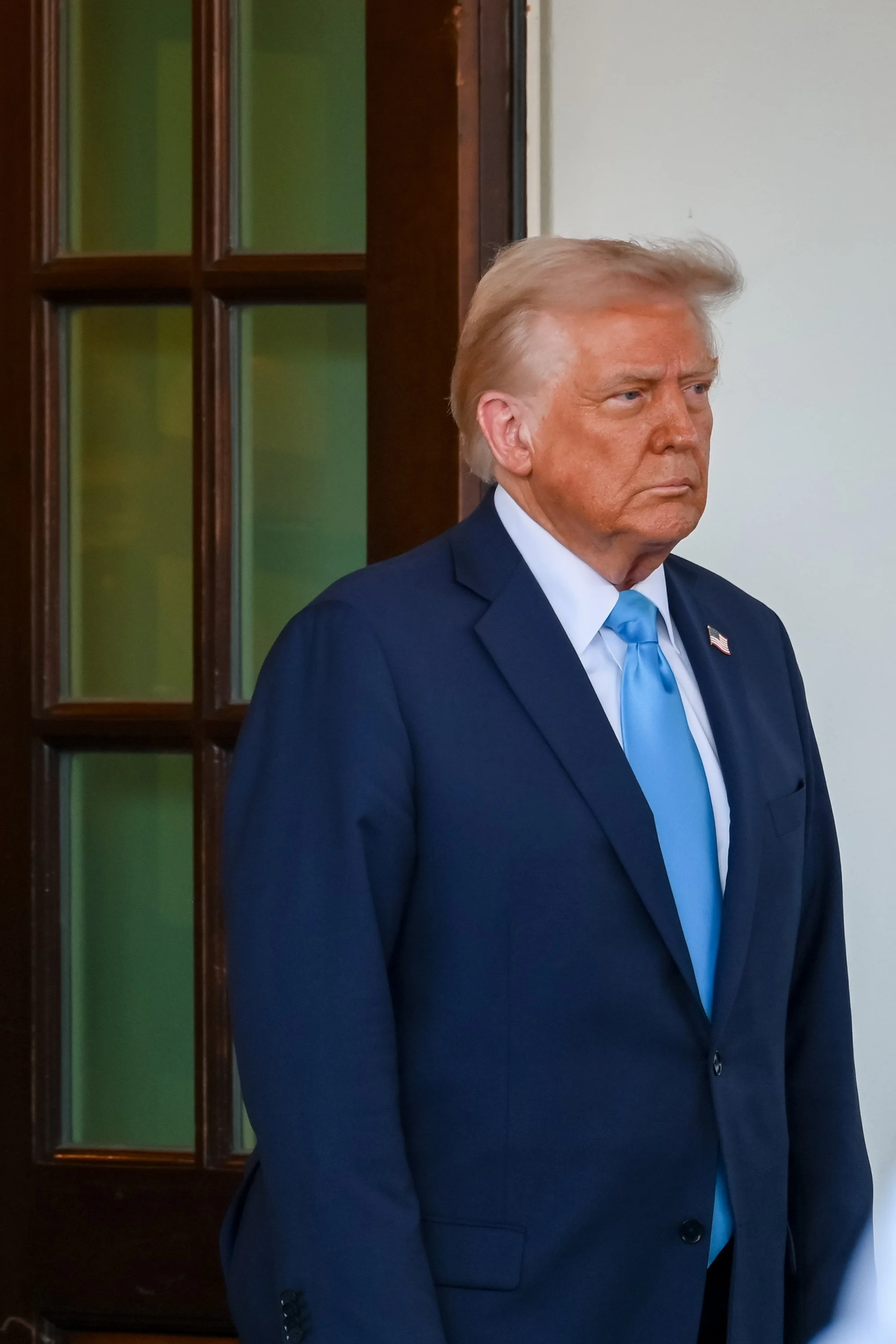 WASHINGTON, DC - APRIL 7: President Donald Trump welcomes Prime Minister Benjamin Netanyahu to the White House for the second time this year on April 7, 2025 in Washington, DC.