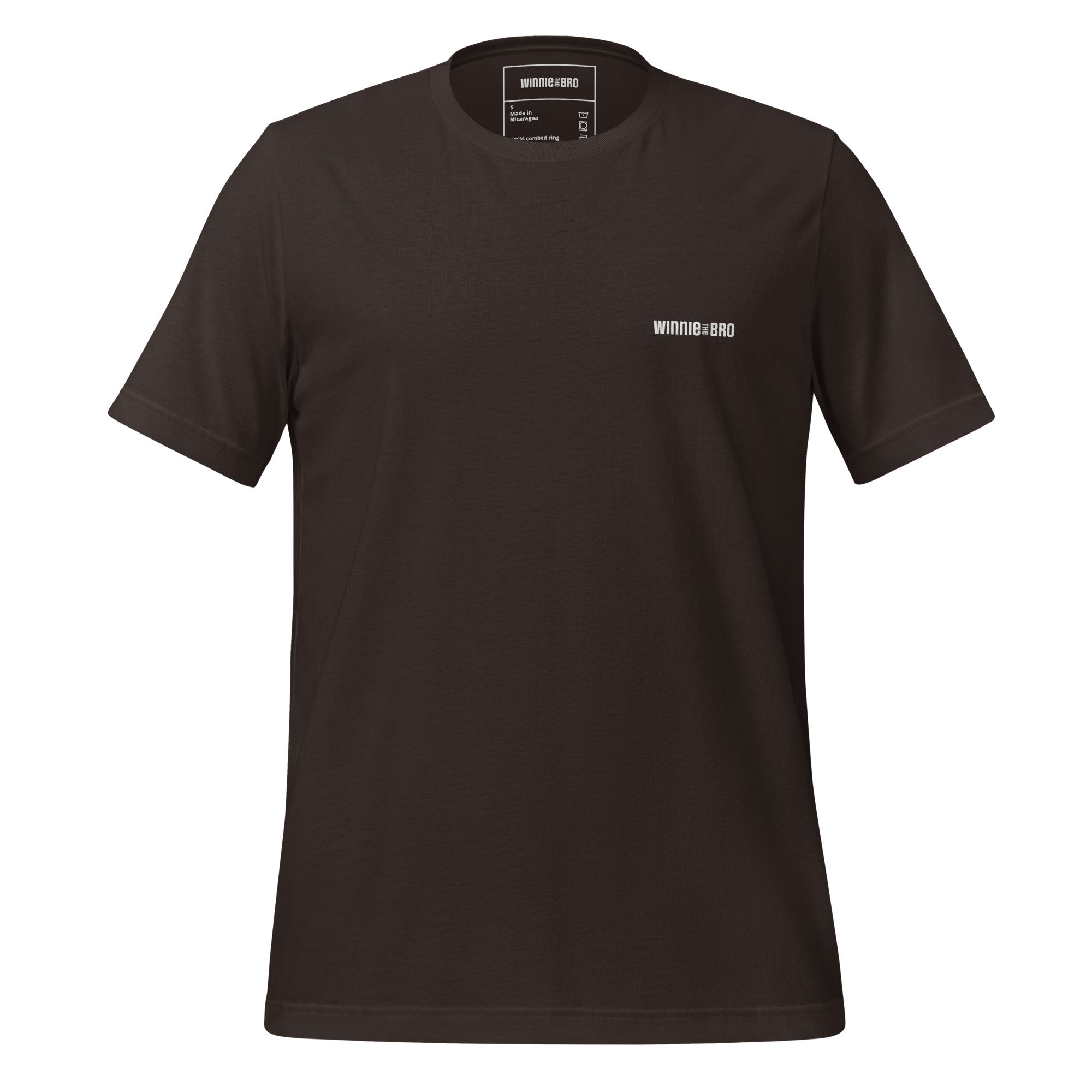 unisex-staple-t-shirt-brown-front-6a6d25d0d69ae.jpg