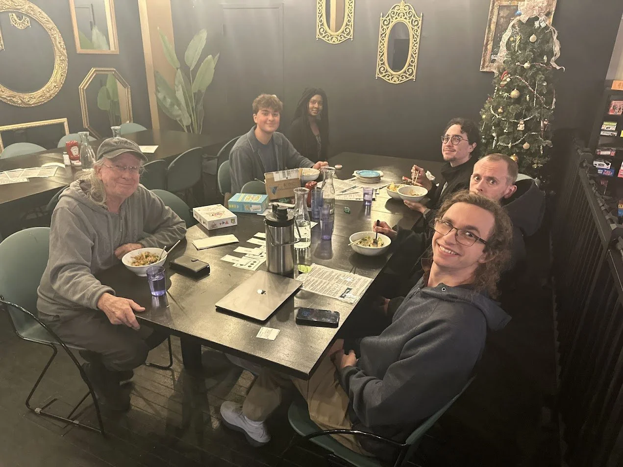 People at our Vegan Game Night and St. Louis Veganuary campaign meeting at Pieces Board Game Bar and Cafe in Soulard.jpg