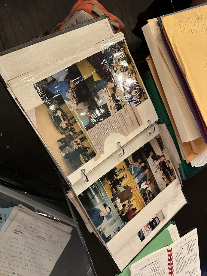 St. Louis Vegetarian Society memorabilia at our Vegan Game Night at Pieces Board Game Bar and Cafe in the Soulard neighborhood of St. Louis.jpg