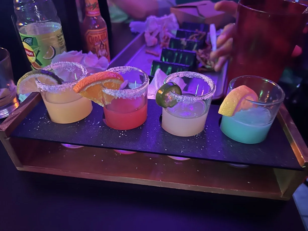 Drinks from the bar at our Vegan Taco Party at Terror Tacos on South Grand in St. Louis, Missouri.jpg