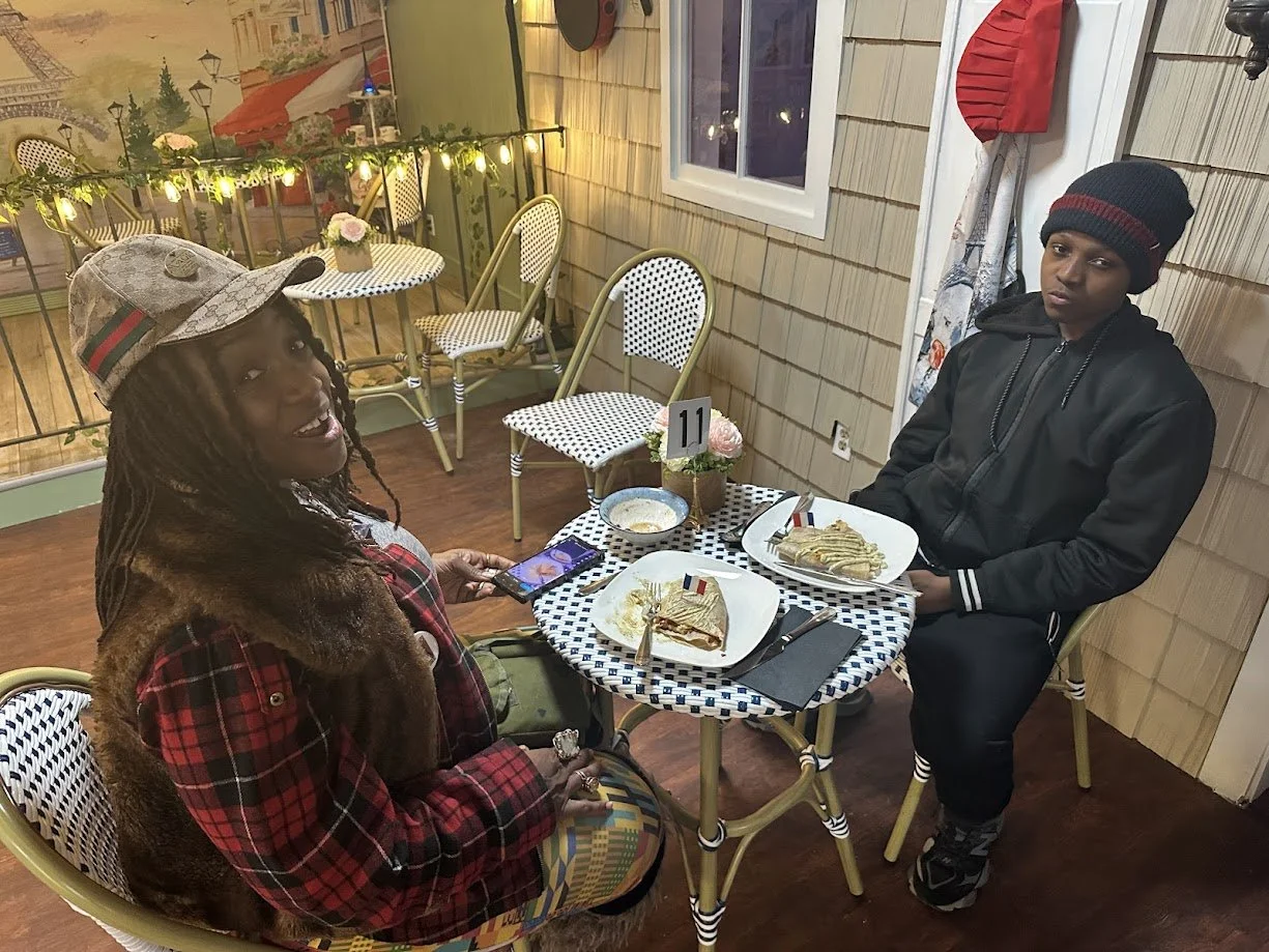Guests at La Vie Vegan Bistro in St. Charles, Missouri.jpg
