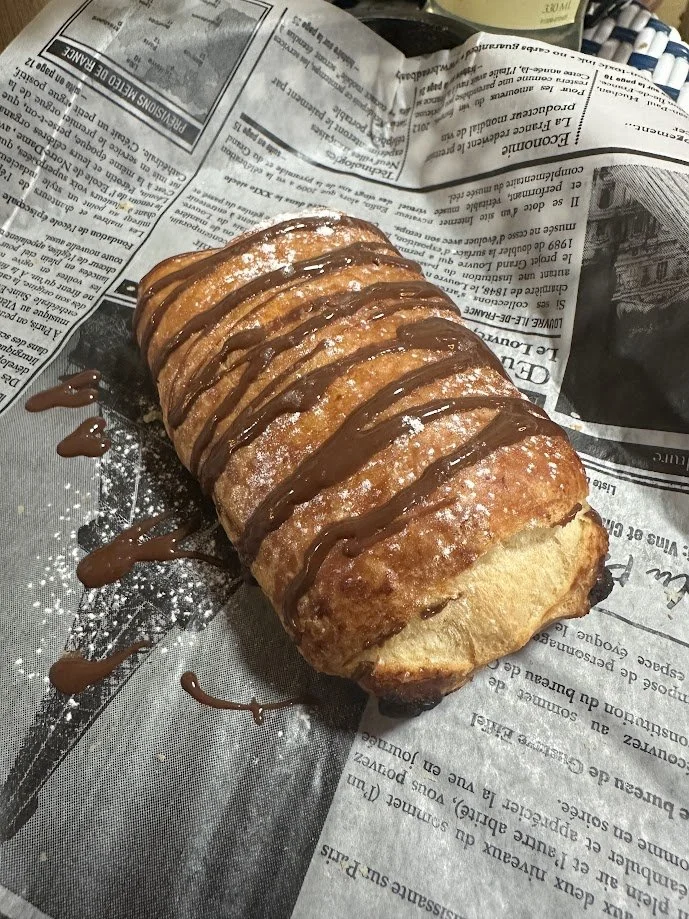 Pain au chocolat at La Vie Vegan Bistro in St. Charles, Missouri.jpg