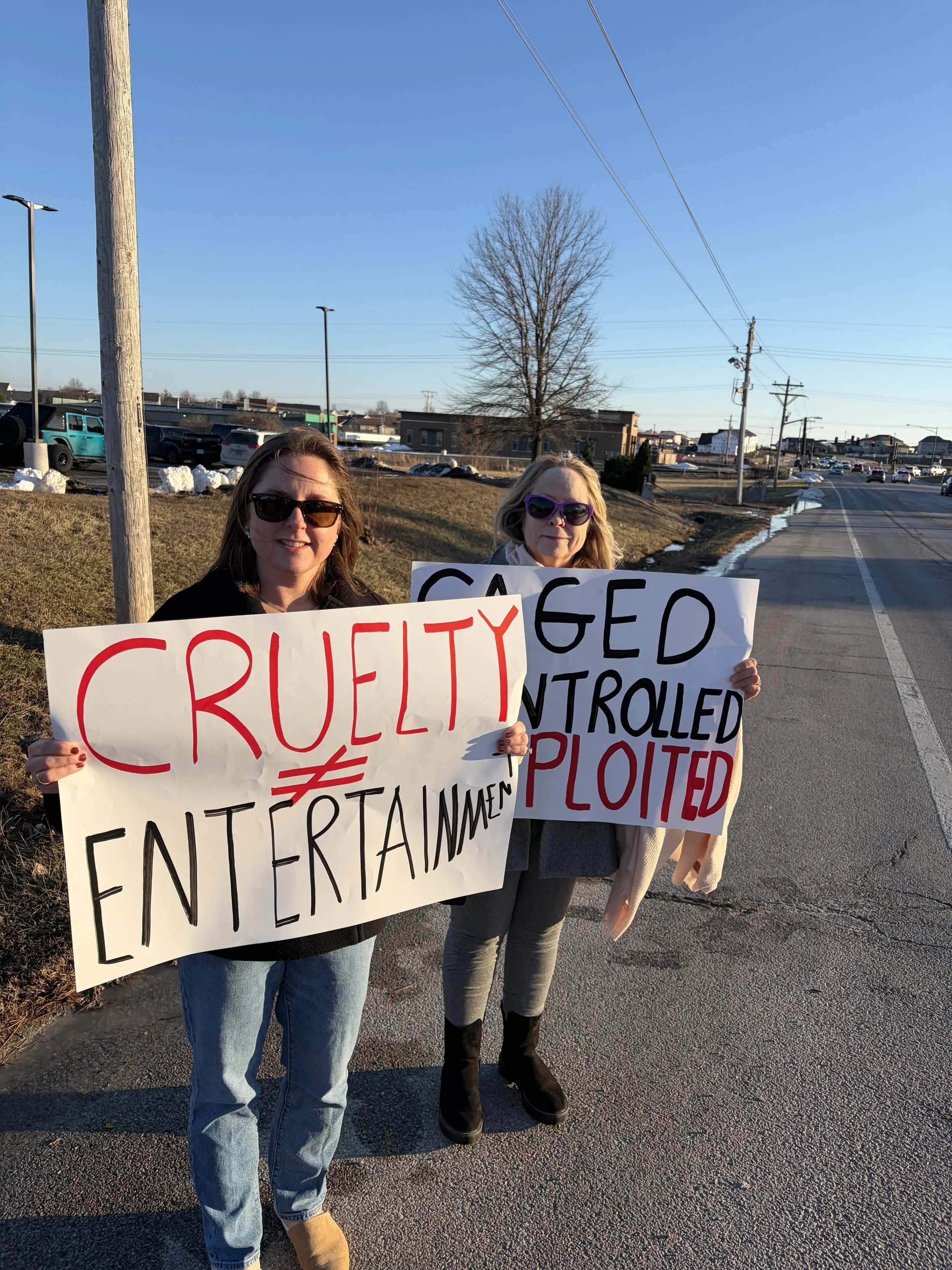 Animal rights activists protesting circus cruelty in Lake St. Louis.jpeg