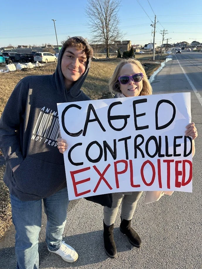 Troy and Krissy protesting the circus.jpg