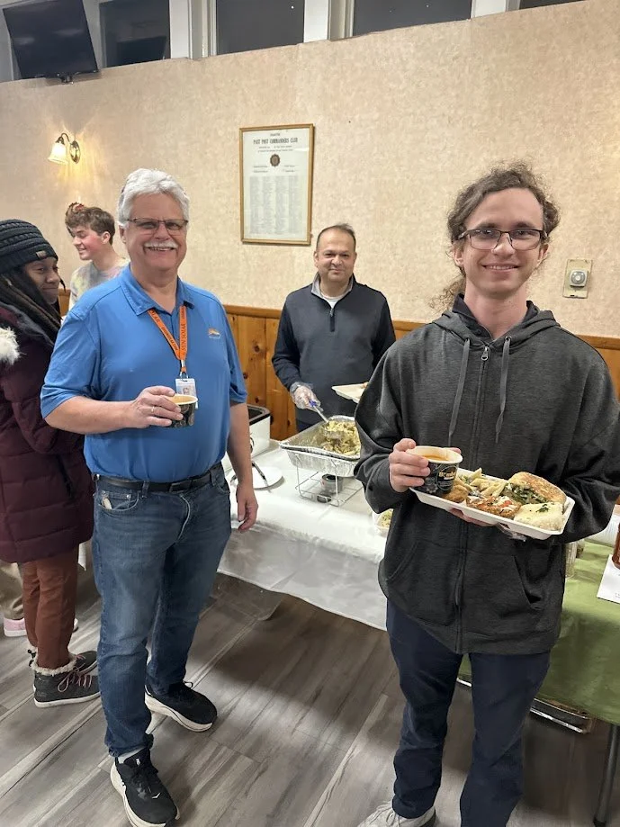 John Luzynski and Gabe Luzynski with Sid Panchal at our Plant Italia Dinner at American Legion Post 111 in Shrewsbury, Missouri.jpg