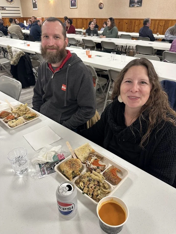 Two guests at our Plant Italia Dinner at American Legion Post 111 in Shrewsbury, Missouri.jpg