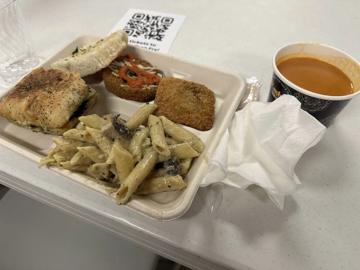 Vegan Italian meal at our Plant Italia Dinner at American Legion Post 111 in Shrewsbury, Missouri.jpg
