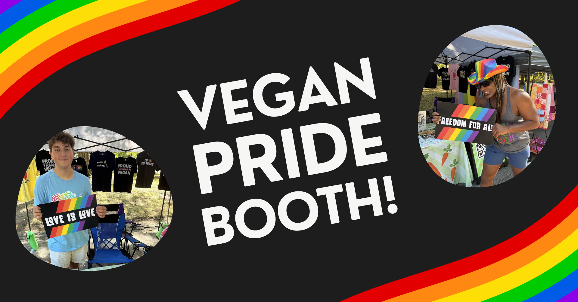Vegan Pride Booth @ Tower Grove Pride!