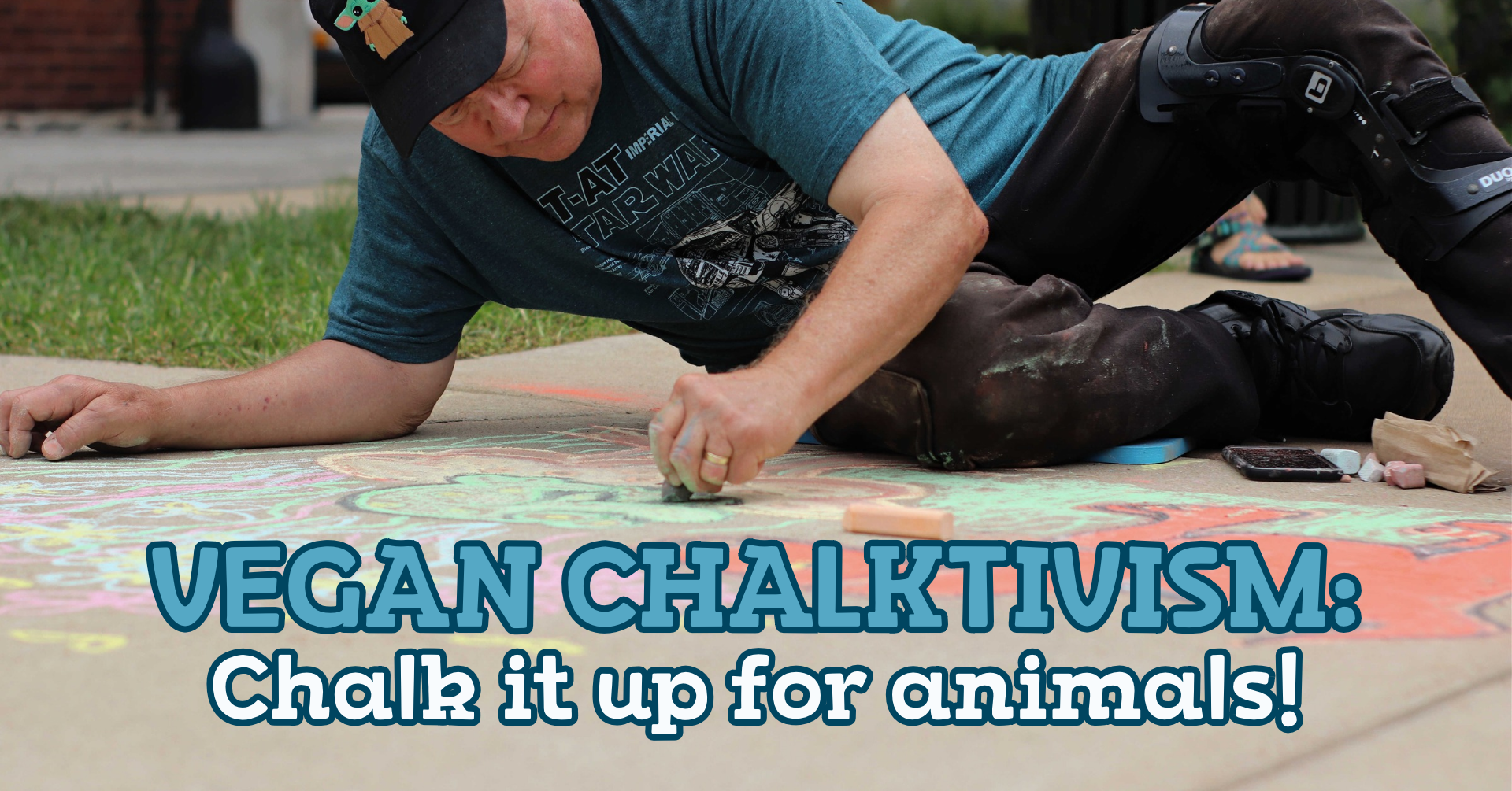 Vegan Chalktivism: Chalk It Up for Animals!