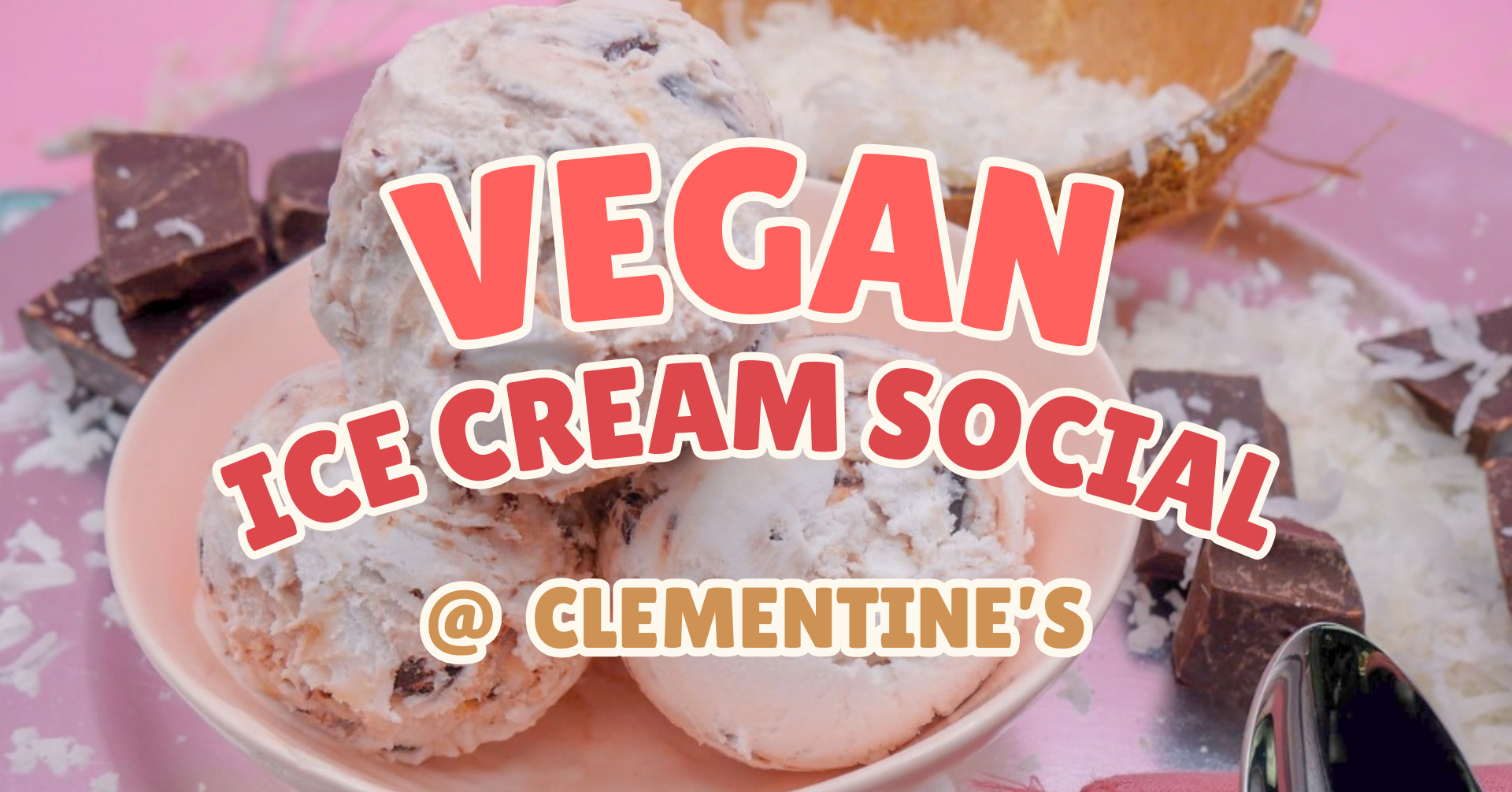 Vegan Ice Cream Social @ Clementine's Naughty & Nice Creamery as part of our St. Louis Veganuary Challenge