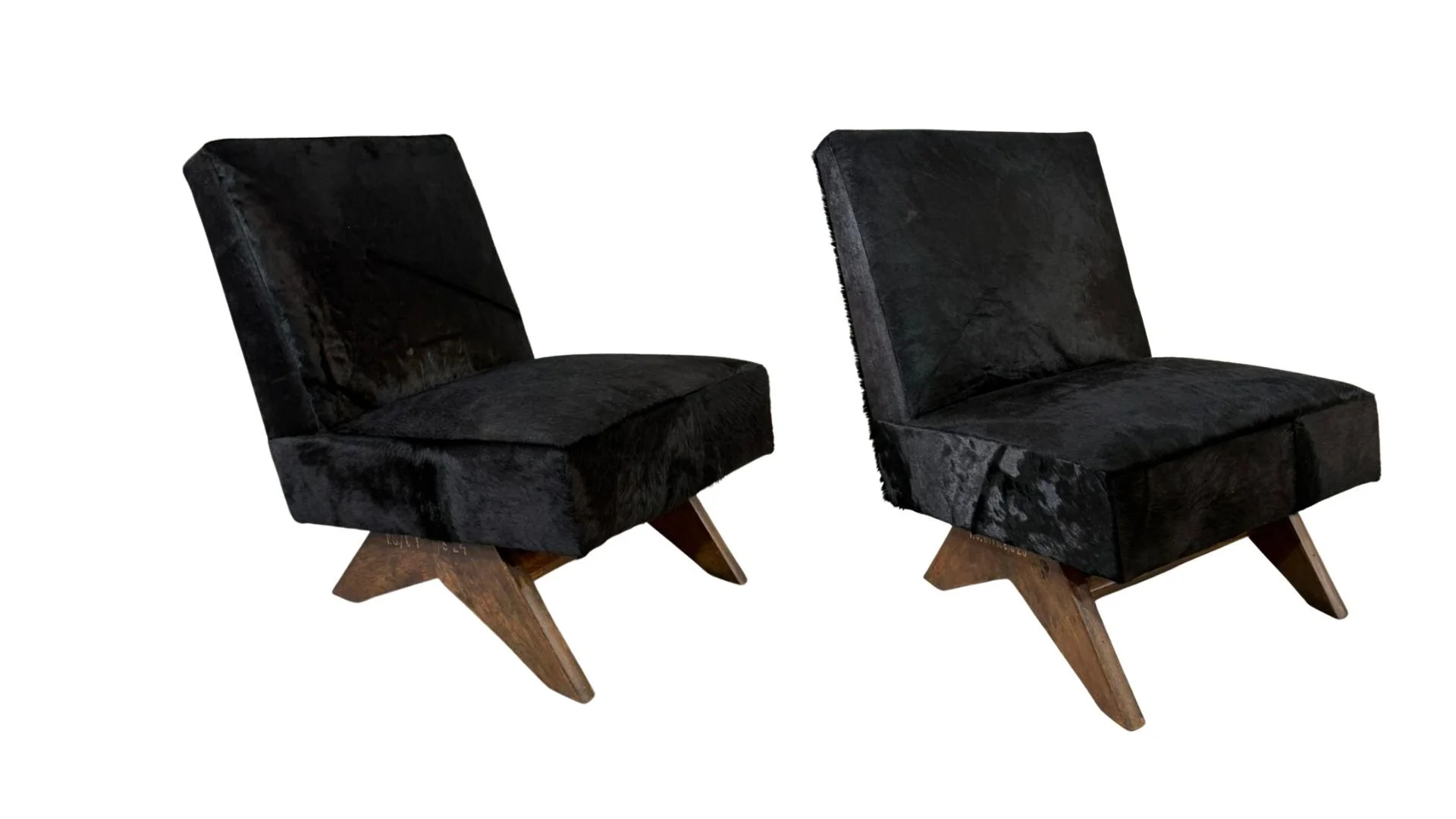 PIERRE JEANNERET FIRESIDE CHAIRS