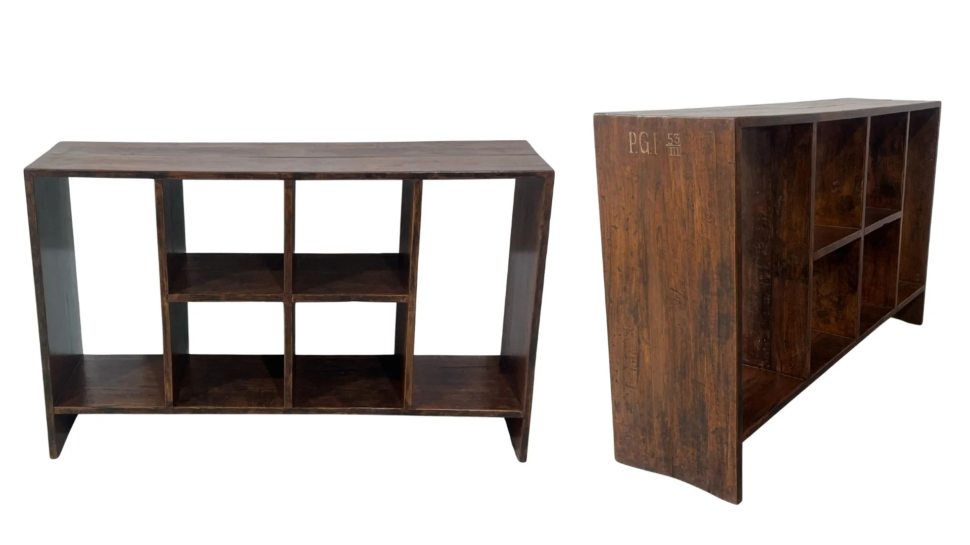 PIERRE JEANNERET SIX-HOLE FILE RACK