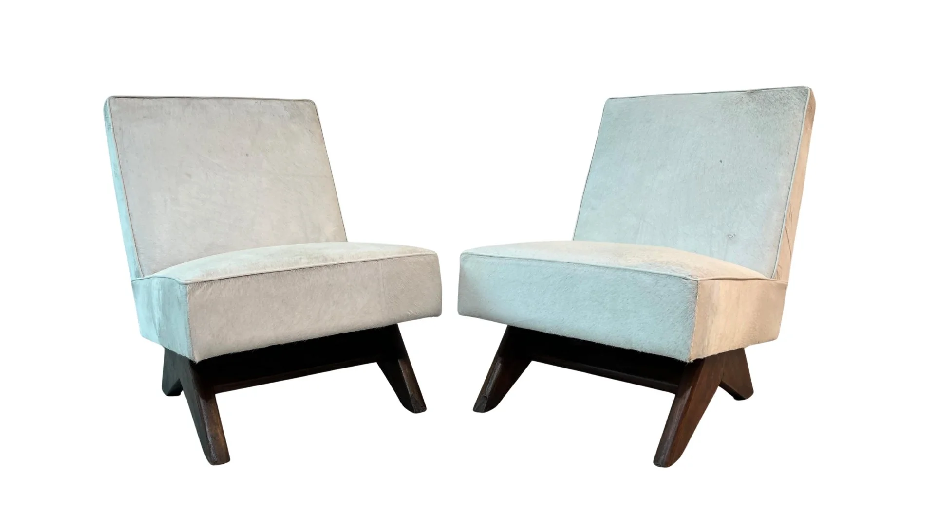 PIERRE JEANNERET FIRESIDE CHAIRS