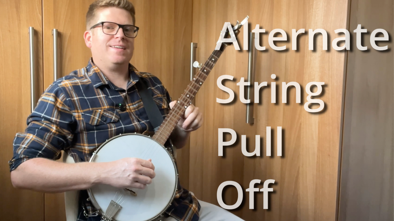 Alternate String Pull Off - Clawhammer Banjo Lesson For Beginners