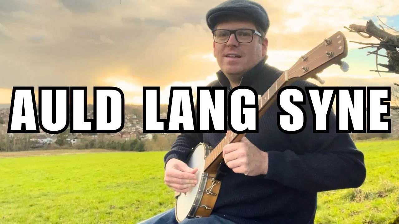 How To Play Auld Lang Syne On Clawhammer Banjo For Beginners