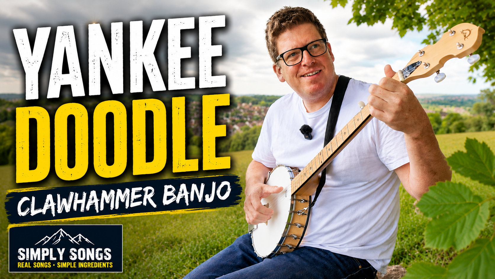 How To Play Yankee Doodle On Clawhammer Banjo (Free Tab PDF Included)