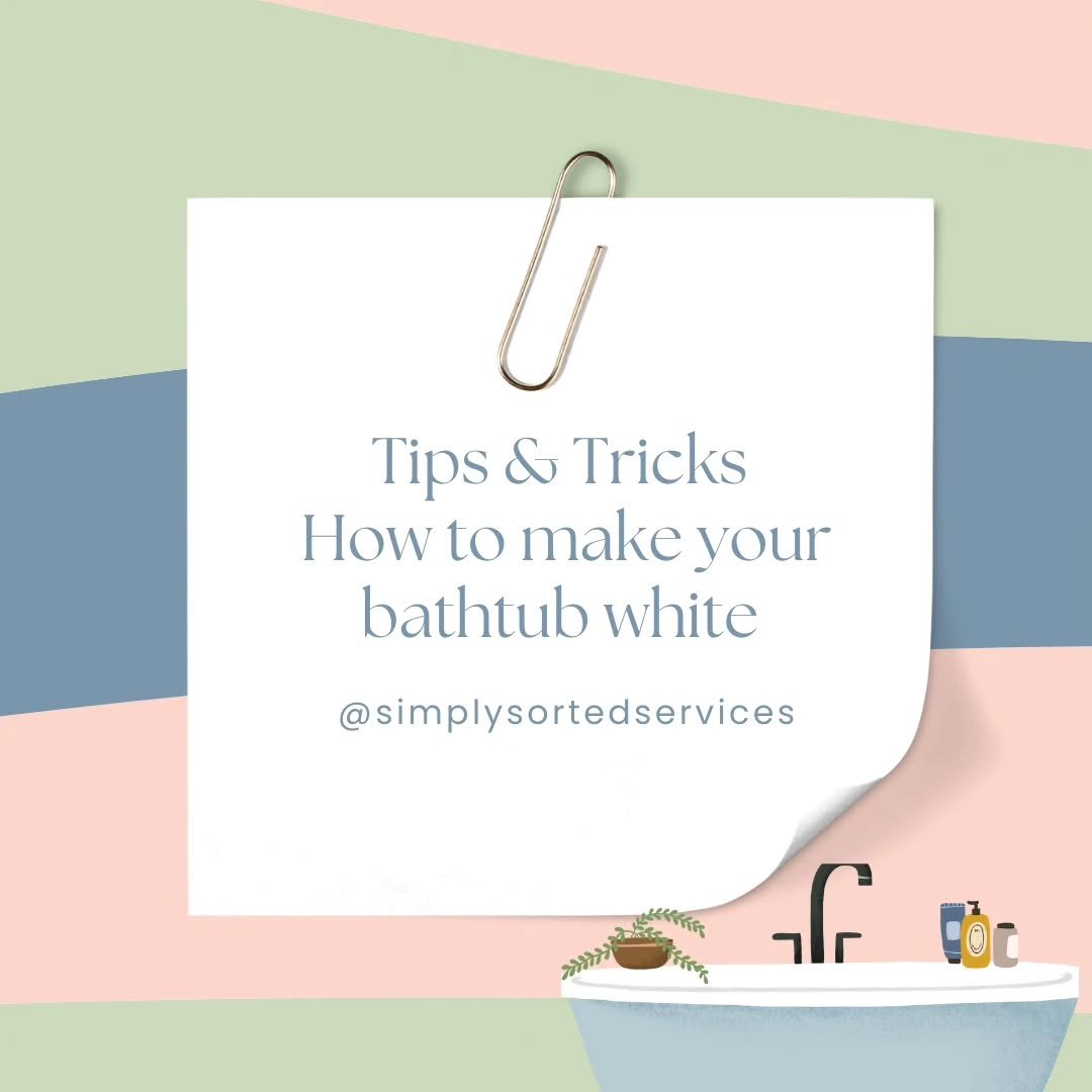 Did you know you can make your bathtubs white like snow again with some bleach and cotton balls? Soak the cotton balls in bleach and keep them along the edges of the tub. This will work on the dirt and grime! 

Tag us next time you try this trick so 