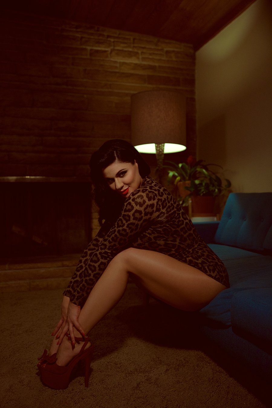 Roxi D'Lite Leopard Catsuit 3