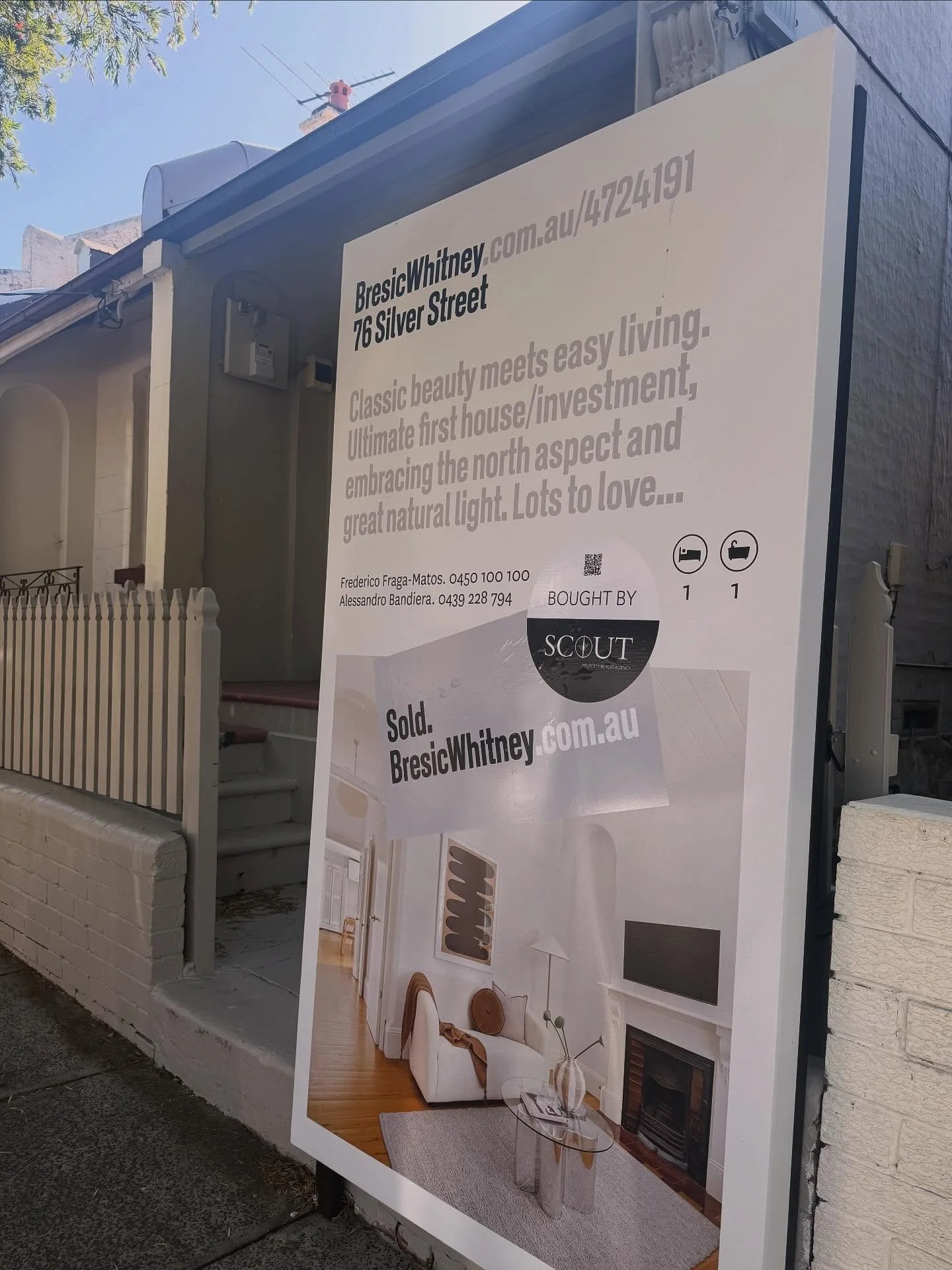 A one bedder on paper. 145sqm of north-facing potential in reality ✔️