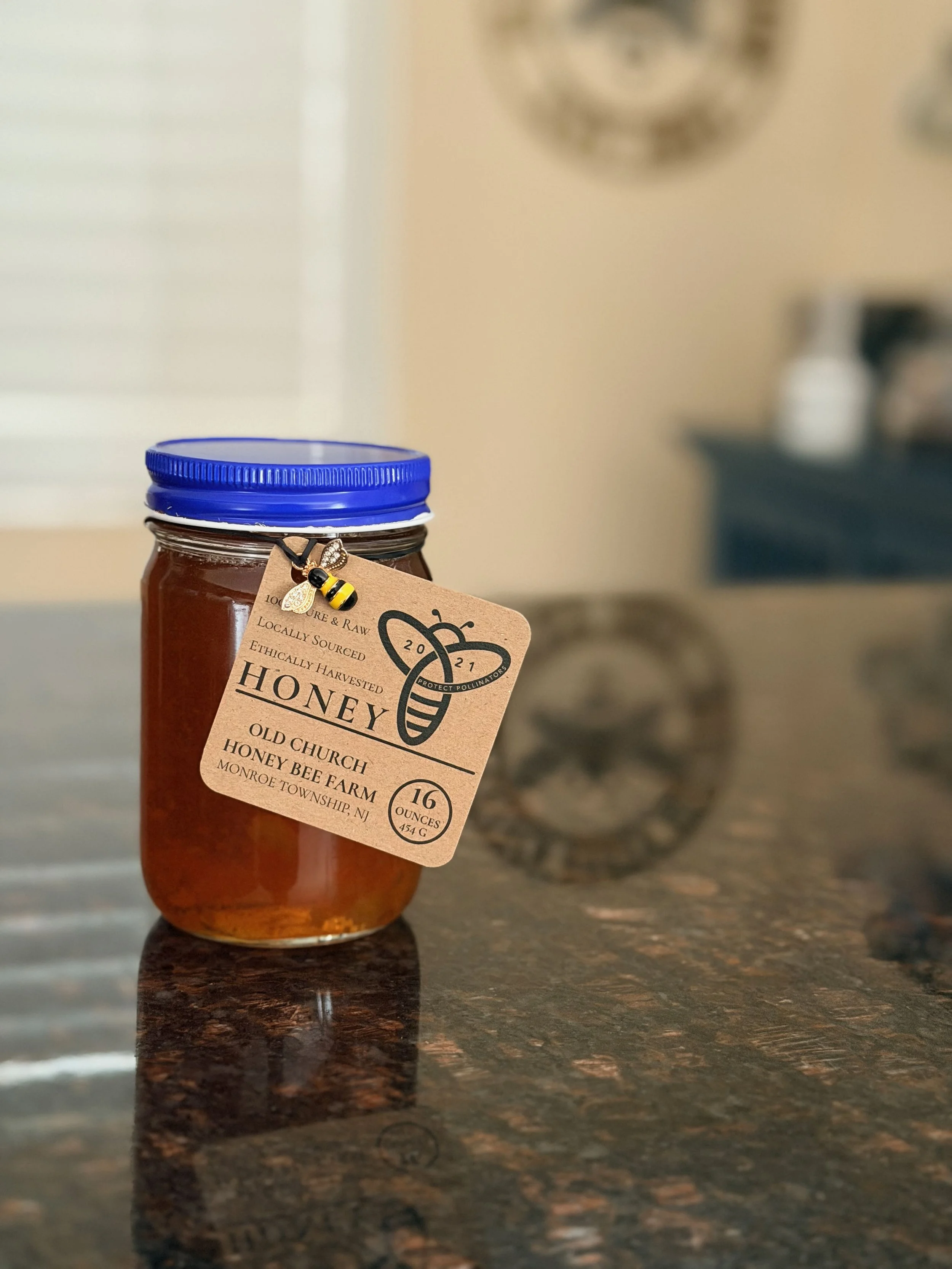 16oz. Raw & Unfiltered Honey