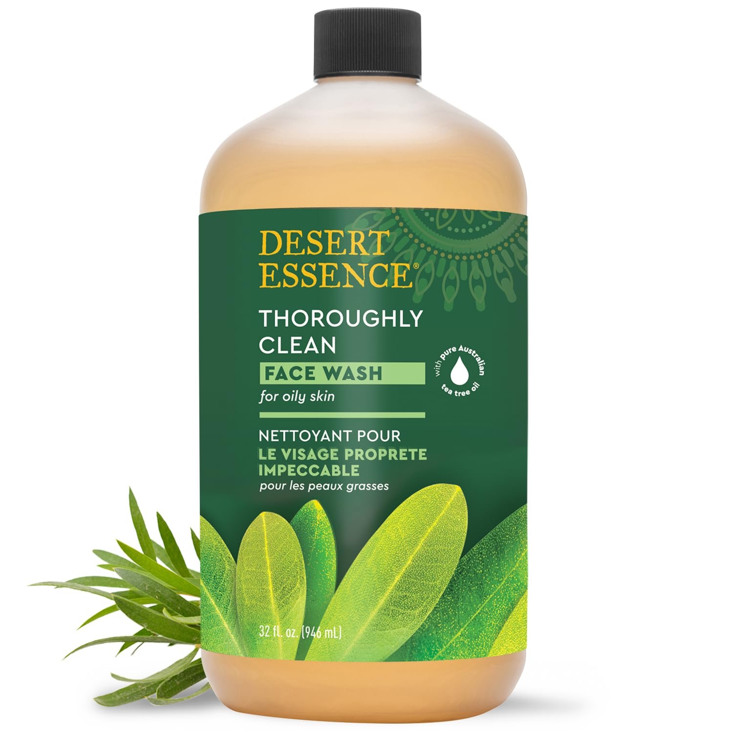 Desert Essence Thoroughly Clean Face Wash | non Toxic Skin Care