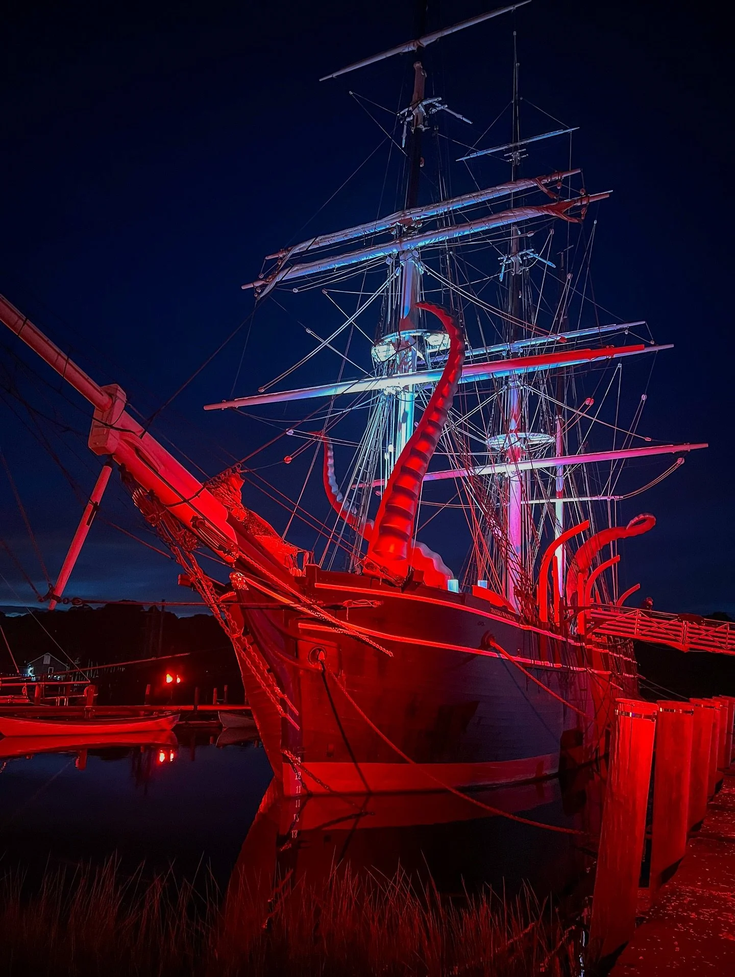 The Kraken, ghostly sailors and sea monsters have arrived at @mysticseaportmuseum &hellip; 👀🦑

#MysticSeaportMuseum #WhatLurksBeneath #FindYourSeaStory #mysticct #mysticconnecticut #thinkmystic #visiteasternct #ctvisit #halloweenevents #halloweenfu