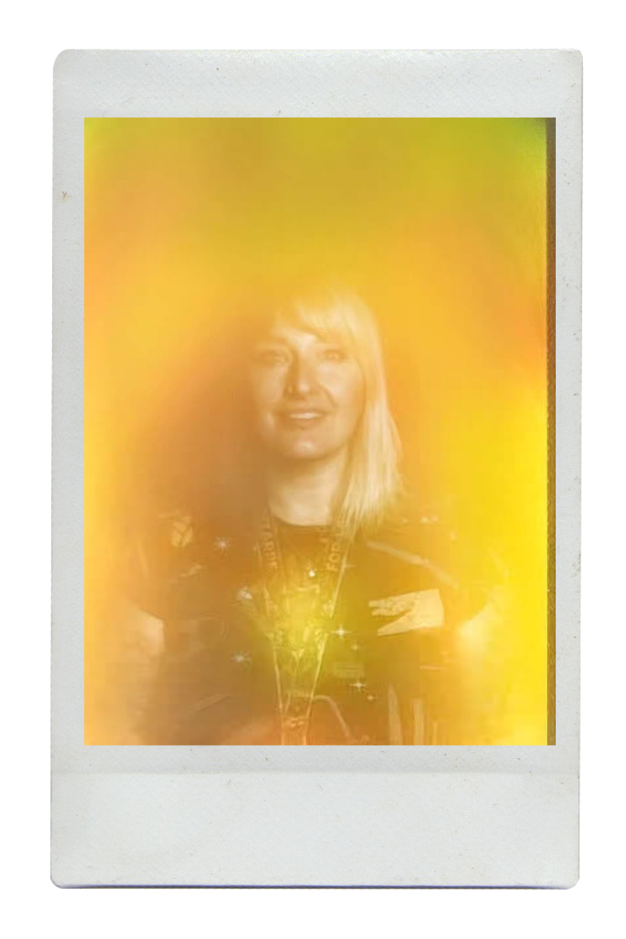 Aura Iris Photography individual portrait with yellow aura