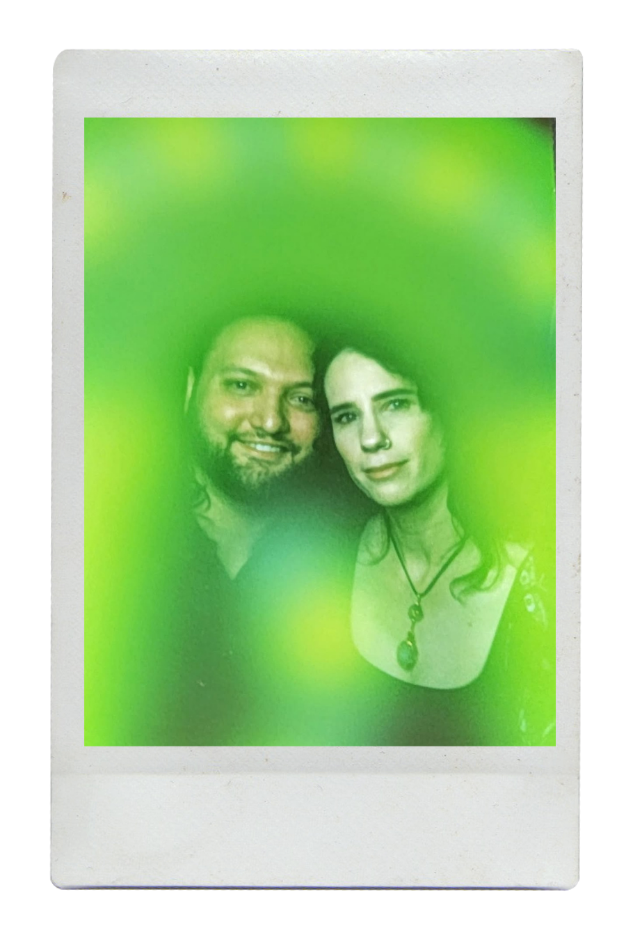 Aura Iris duo or couples aura photography portrait
