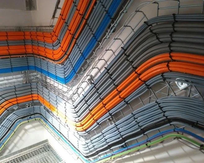 cable management, cable containment, local control station, remote control station, e-stops, unistrut, cable ladder