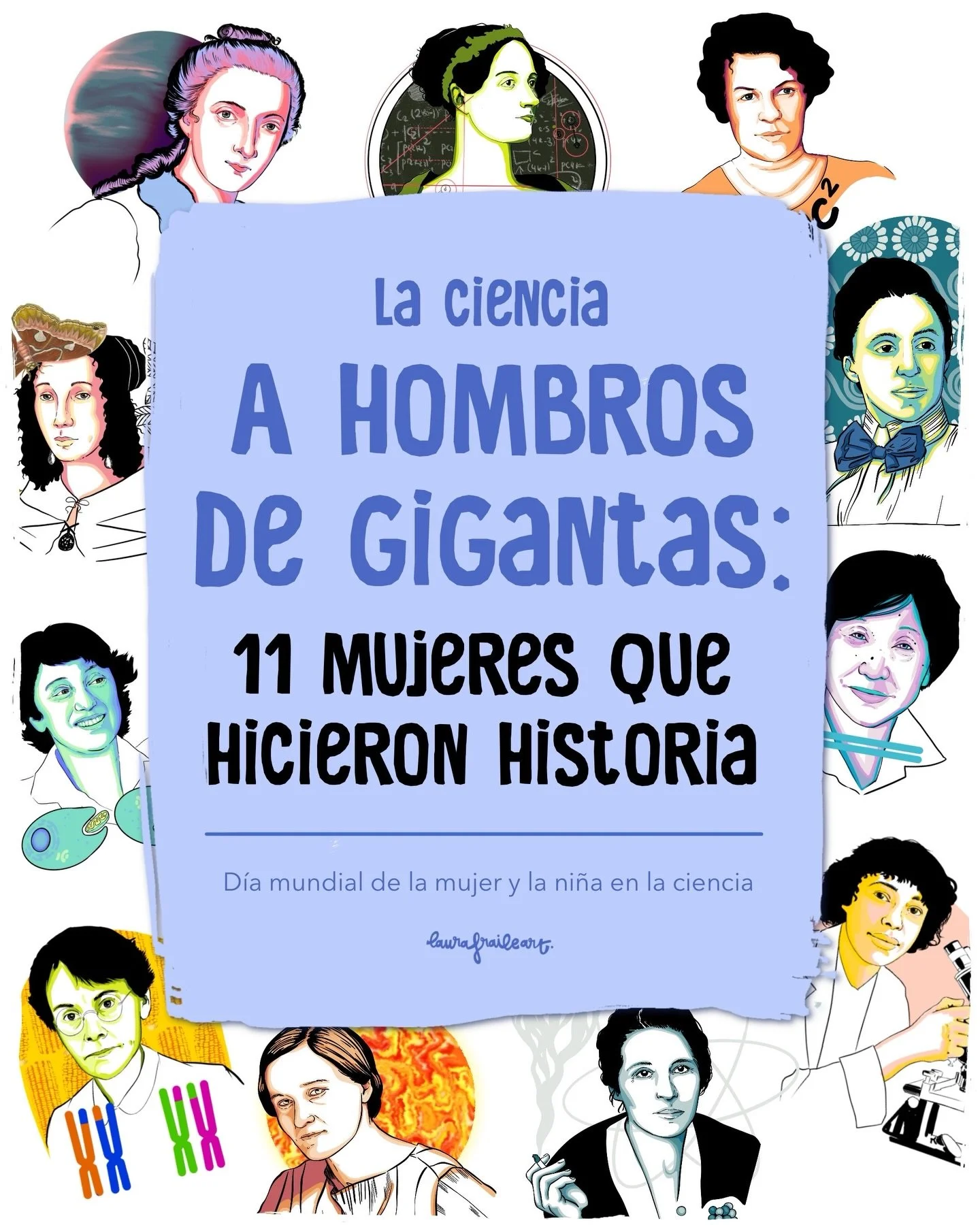 🔬Siempre es un buen d&iacute;a para recordar que la ciencia tambi&eacute;n descansa sobre los hombros de muchas mujeres que lucharon duro para que se las escuchara. 11 son muy pocas, pero es un buen punto de partida. 

Apoyar la investigaci&oacute;n