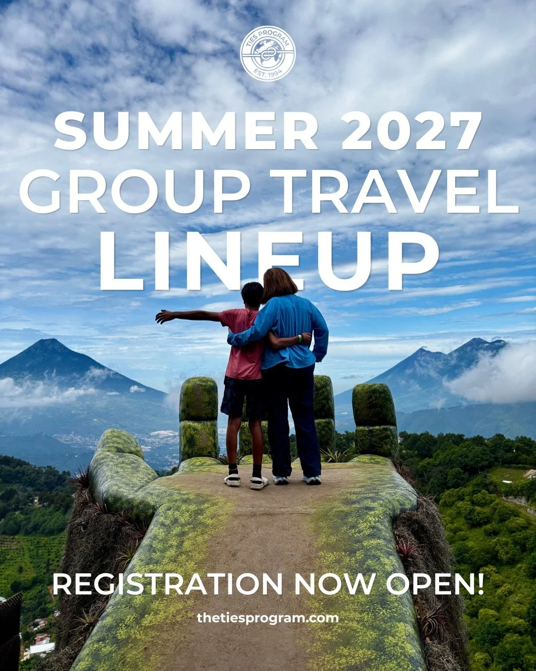 🌍 THE WAIT IS OVER! REGISTRATION IS OFFICIALLY OPEN!🌍

We are thrilled to unveil our Summer 2027 group travel lineup! We have four unforgettable journeys waiting for adoptees (all ages) and their loved ones, and we&rsquo;re excited to welcome anoth