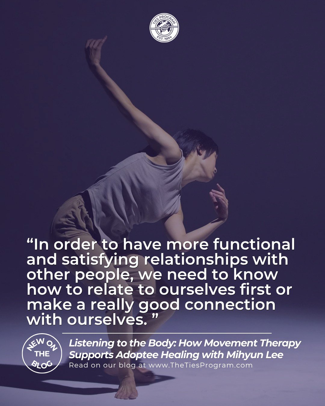 What if healing doesn't always begin with words?

When we think about healing, we often think about talking. But for many adoptees and people with complex lived experiences, there can be memories, emotions, and patterns that words alone don't fully r