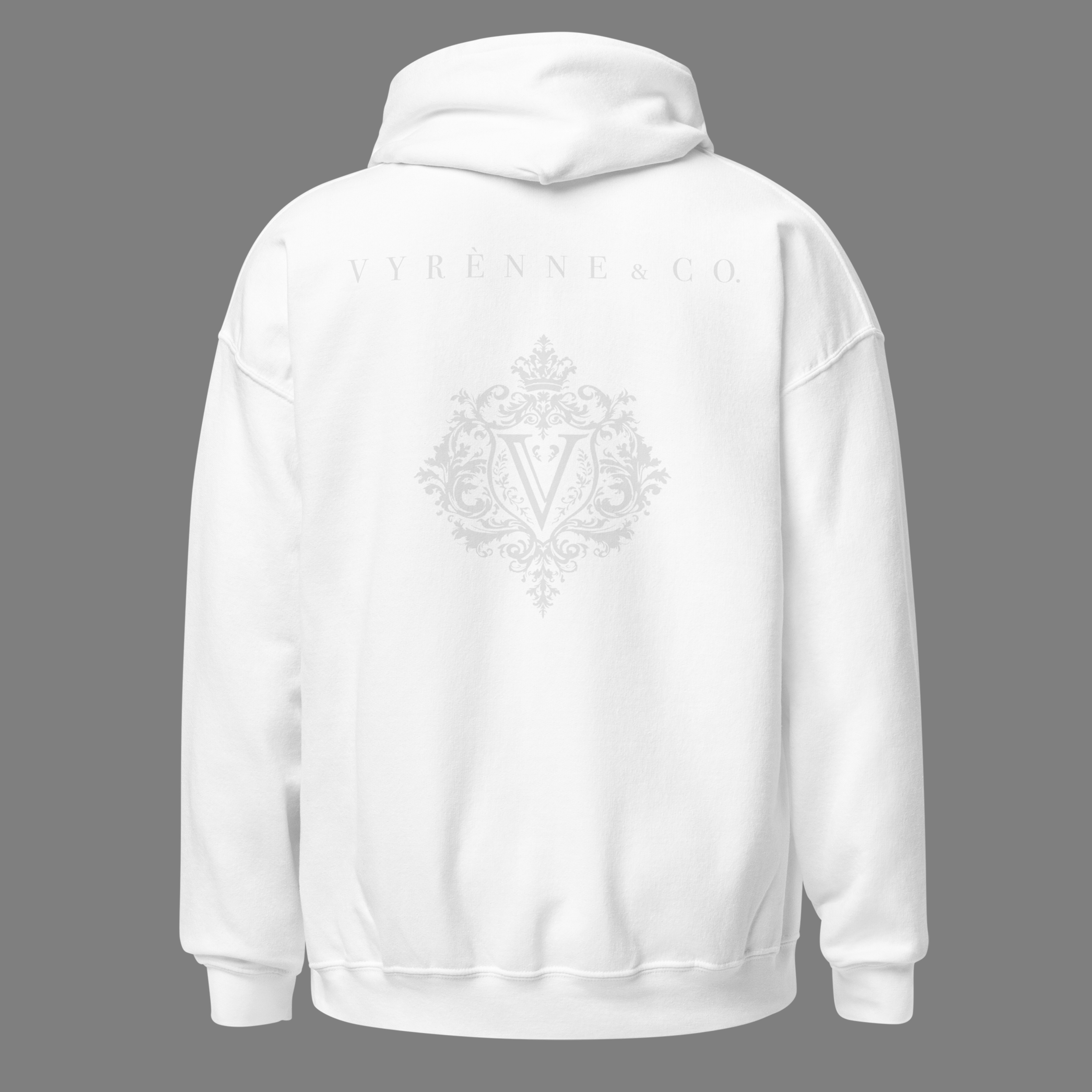 vyrenne & company no zip - white sweatshirt front.png