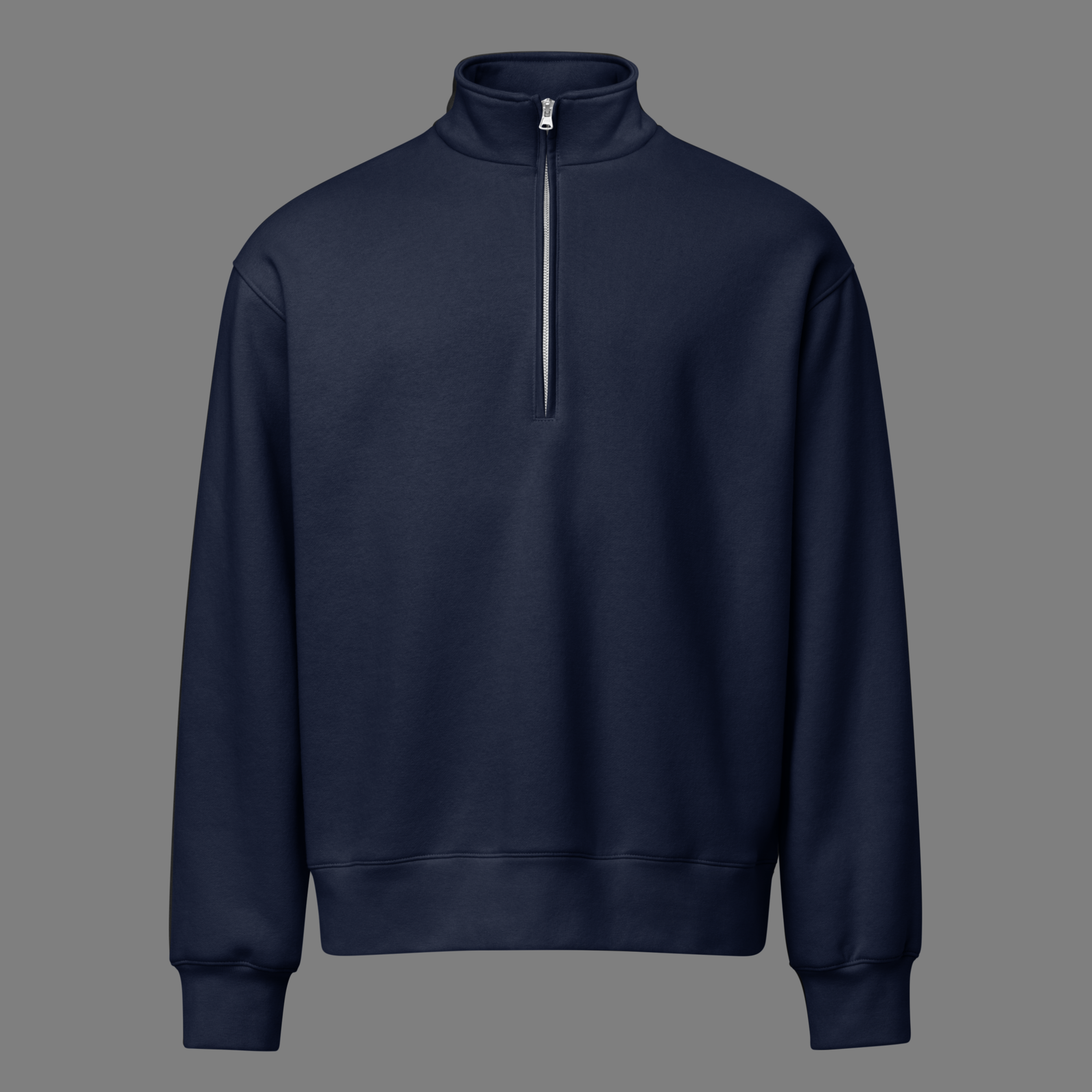 Vyrènne & Company®  half zip navy front.png