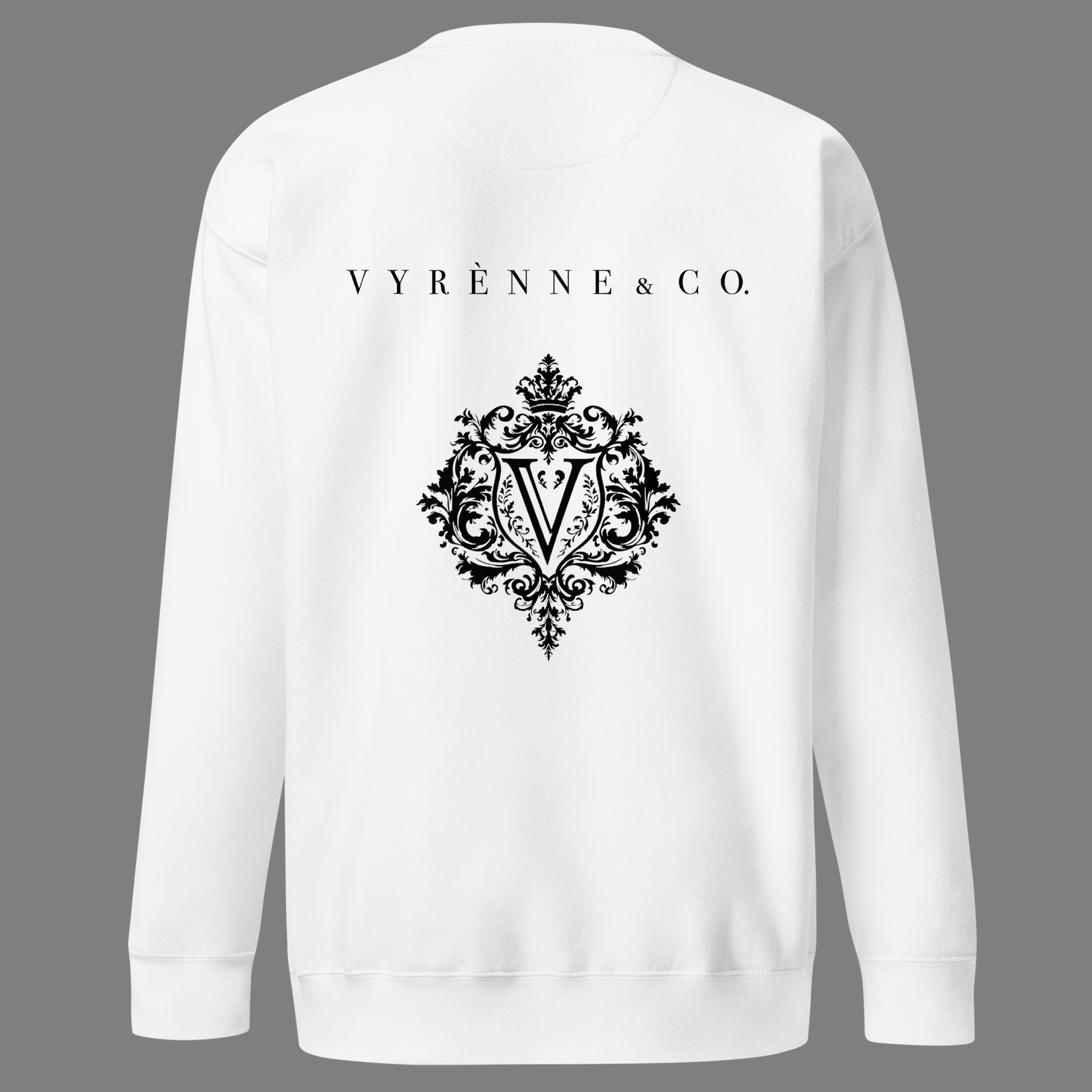 vyrenne & co sweatshirt white back.png
