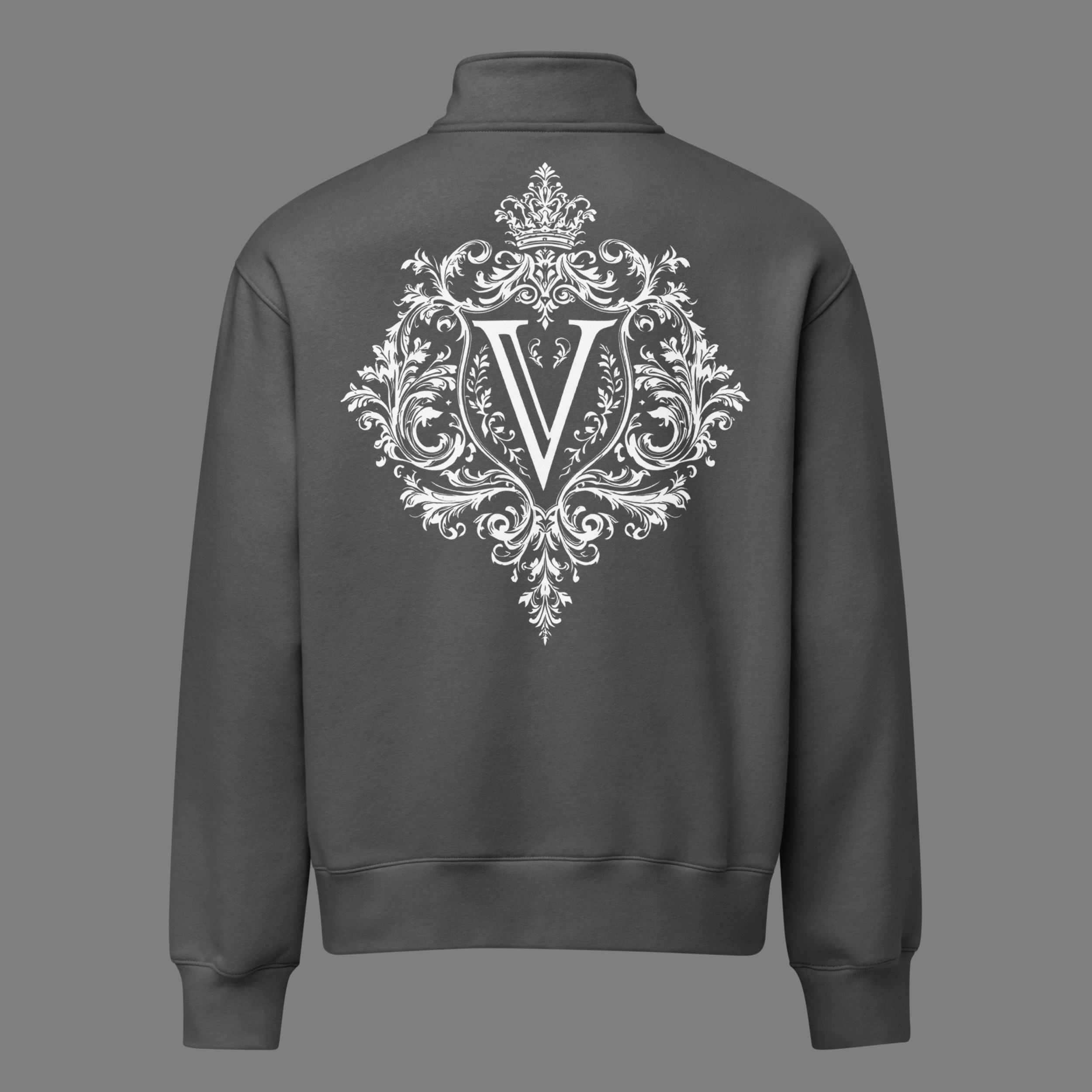 Vyrènne & Company® gray half zip.png