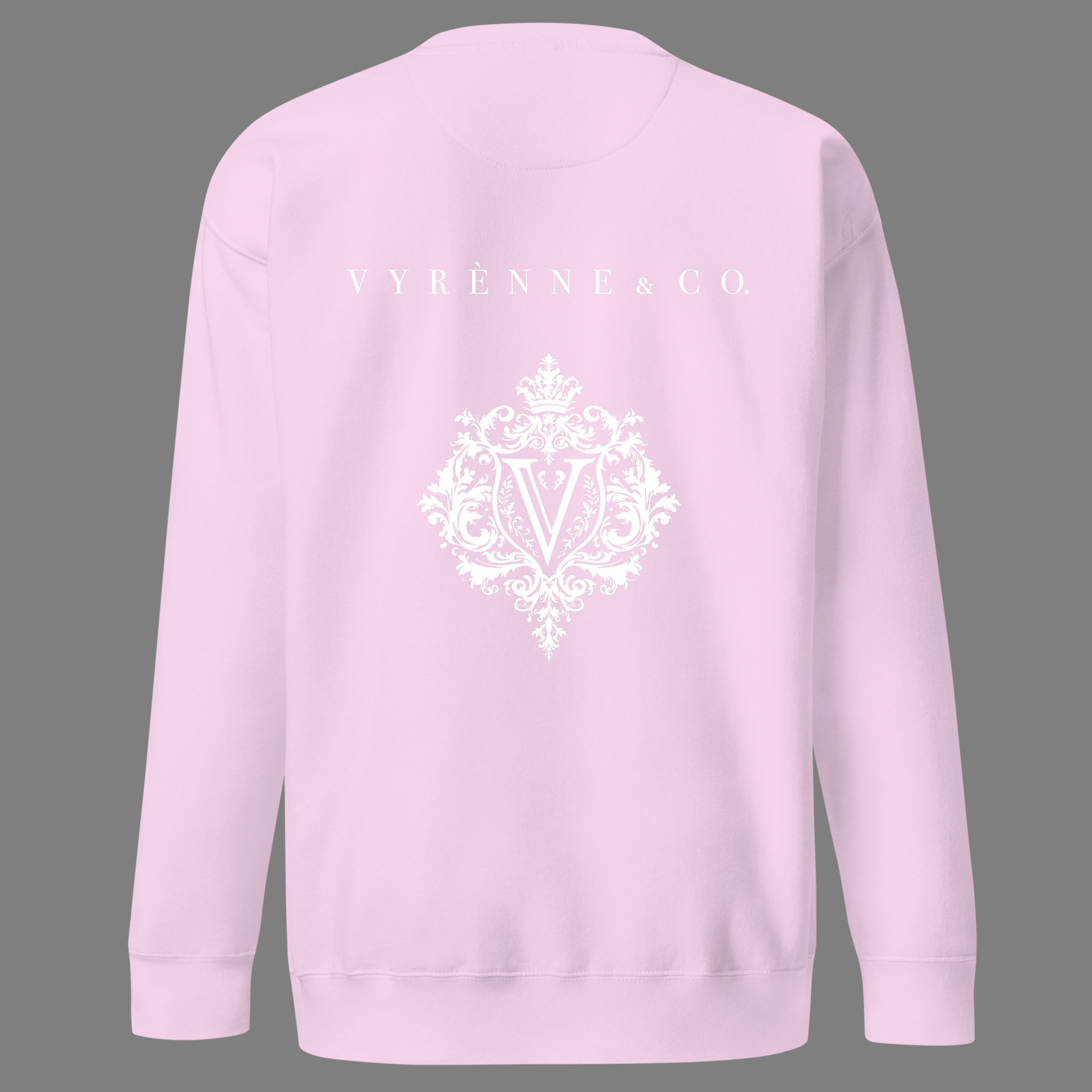 vyrènne & co sweatshirt — white design