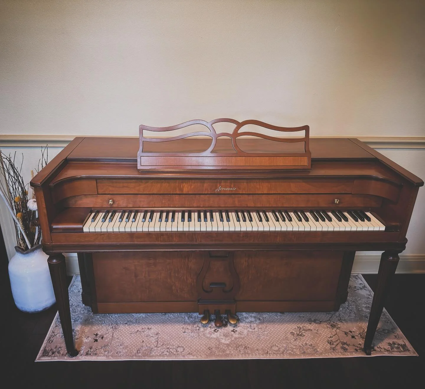 Tuned a humble Baldwin Acrosonic today. A family heirloom has been tuned for future generations to enjoy. #piano #baldwin #austin #tx