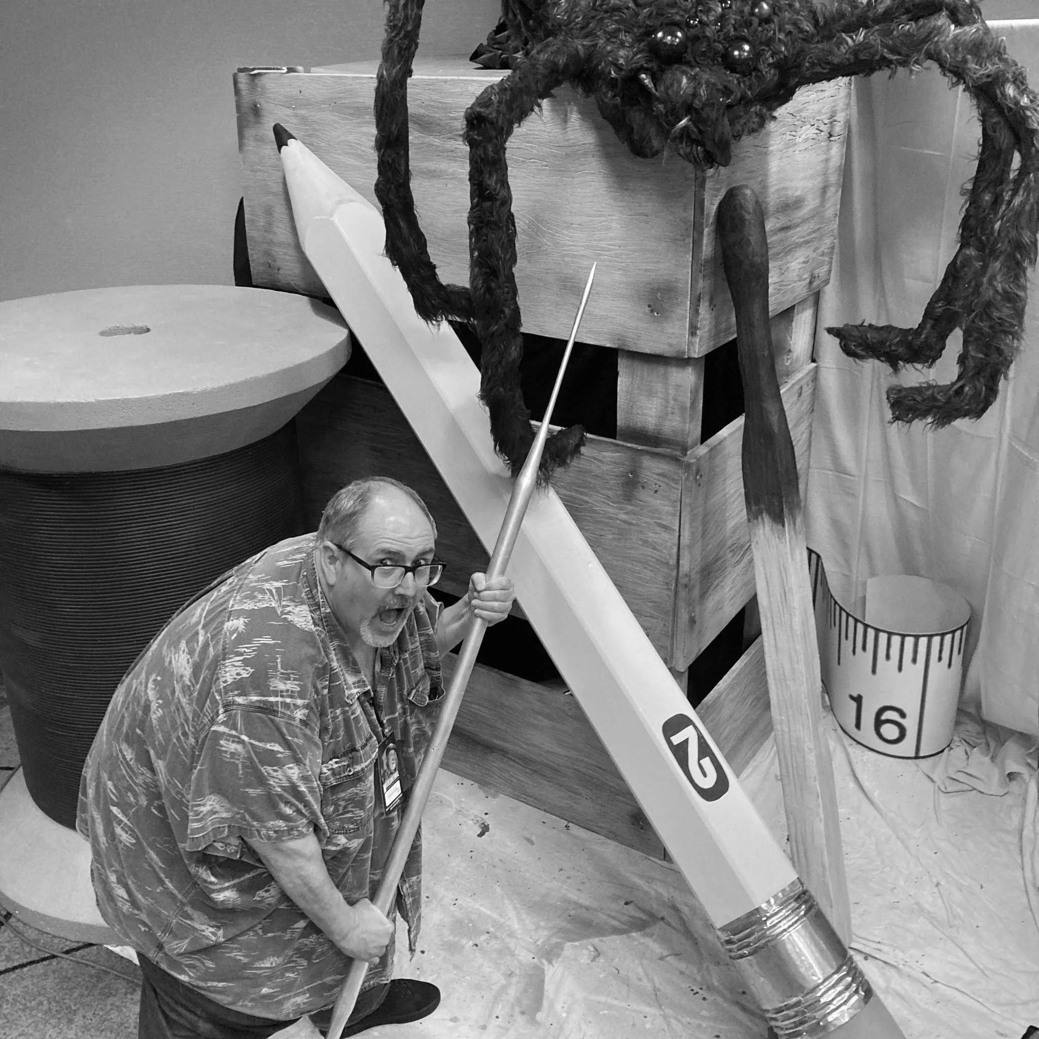 AUTHOR ANTHONY TAYLOR AS THE INCREDIBLE SHRINKING MAN