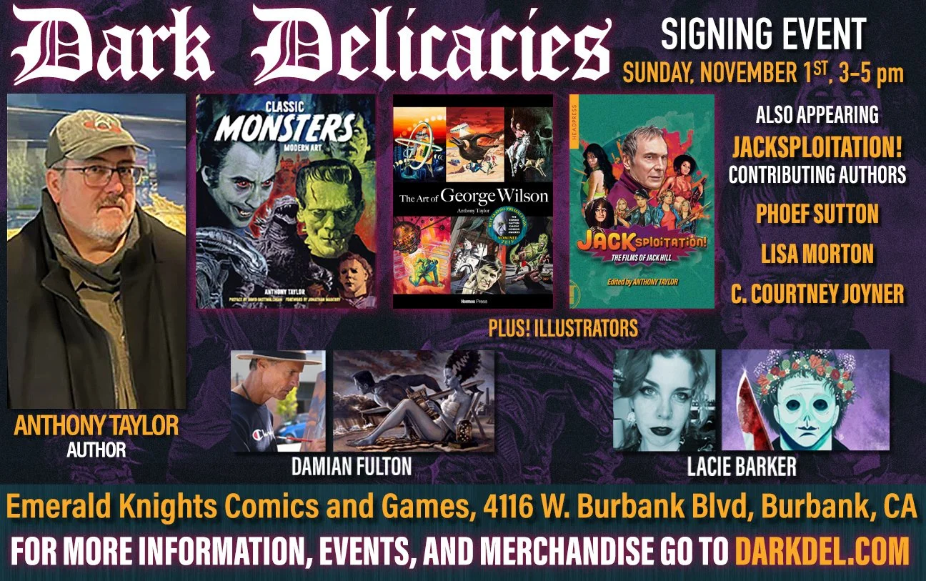 DARK DELICACIES SIGNING NOVEMBER 1!