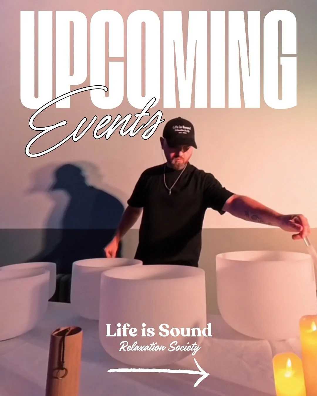 Our upcoming Life Is Sound events&hellip;

📍NOV 9 - Only 39 spaces remain for our next Manchester Cathedral event, as we have now crossed the mark of 260 beautiful souls who will be joining us for an evening of pure magic.

📍NOV 14 - Our next Stret