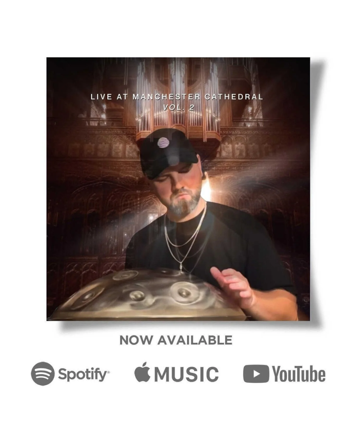 Today marks the 3rd and last release of music for 2025.

2 tracks 

Remembrance &amp; Divine Guidance 

Live at Manchester Cathedral Vol.2 gives you an insight into my intuitive playing where no two performances are ever the same.

Releasing music th