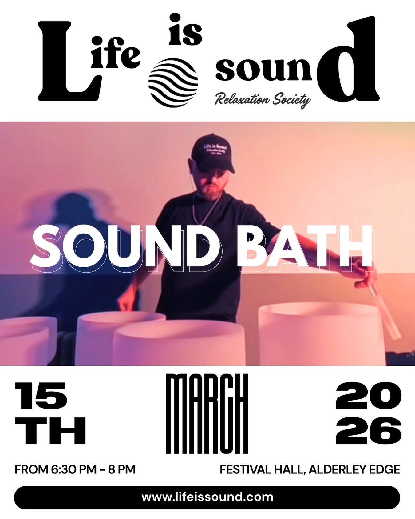 Our next session will see our first visit to @aefestivalhall  in Aderley Edge. It lands on Mother&rsquo;s Day, if you&rsquo;re looking to do something with you Mum or even your children as a mum, I guarantee this will be the ultimate relaxation.

Com