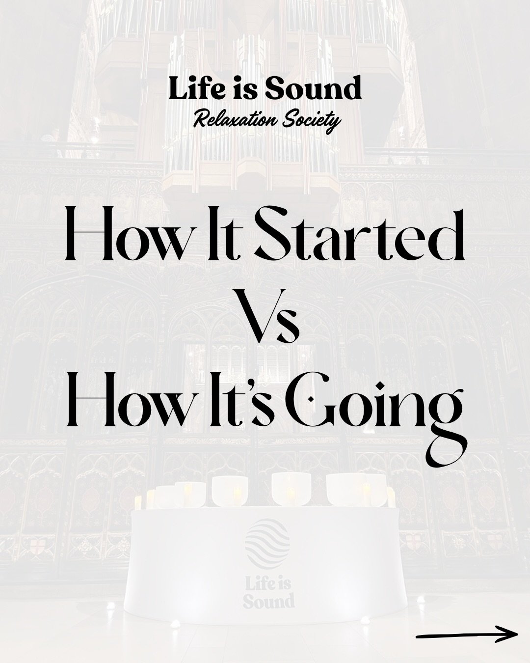Starting with solo sessions in my living room of my old apartment with my cousin Leah and my good friend Maureen, that was the testing ground.

For at least my first five sound baths, I could feel my heart beating through my chest the moment I starte