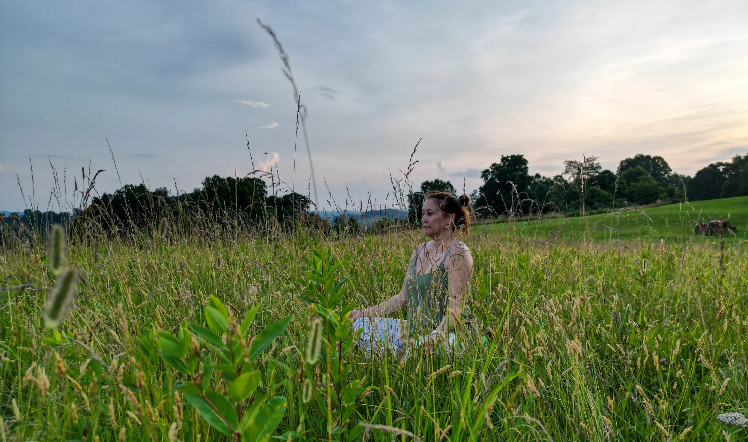 Meditation in the mountains