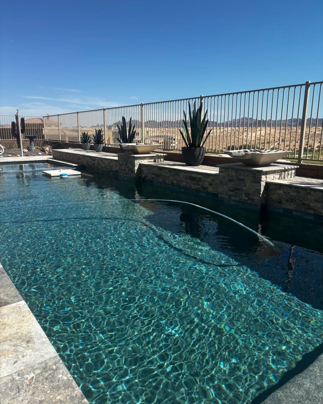 Let us take care of the hard work while you enjoy the pool! Call today!
 #PoolHome #today #lakehavasu #kingmanarizona #poolservices