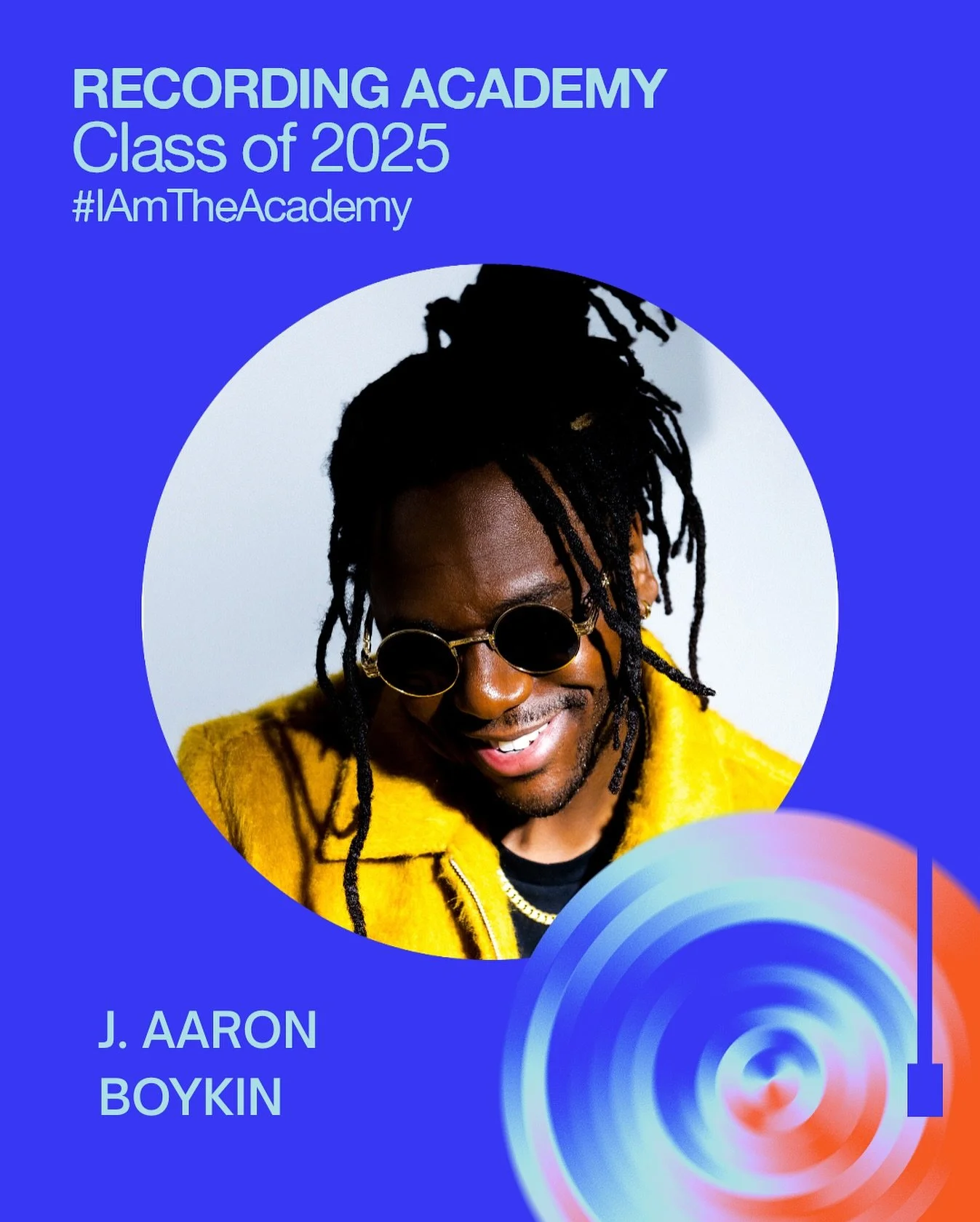 God is good. If you know my journey, you know how much this means to me. #IAmTheAcademy
I’m beyond honored to join the @RecordingAcademy’s 2025 New Member Class—an inspiring global community of creators and professionals who are sh