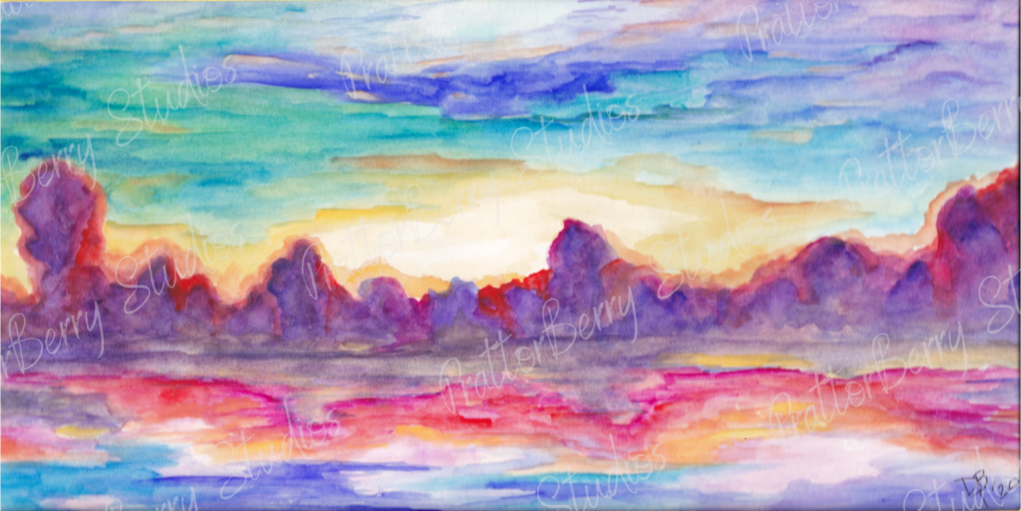 Sunset on the Water WM.png