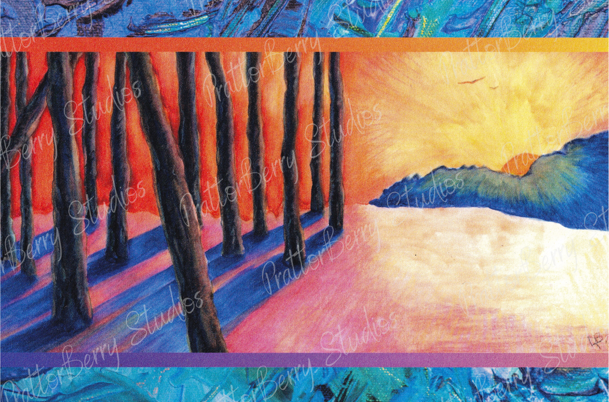 "Winter Sunrise" - Postcard Pack